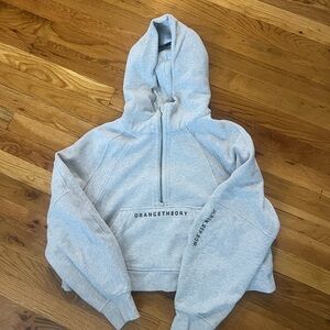 Orangetheory Light Gray Pullover